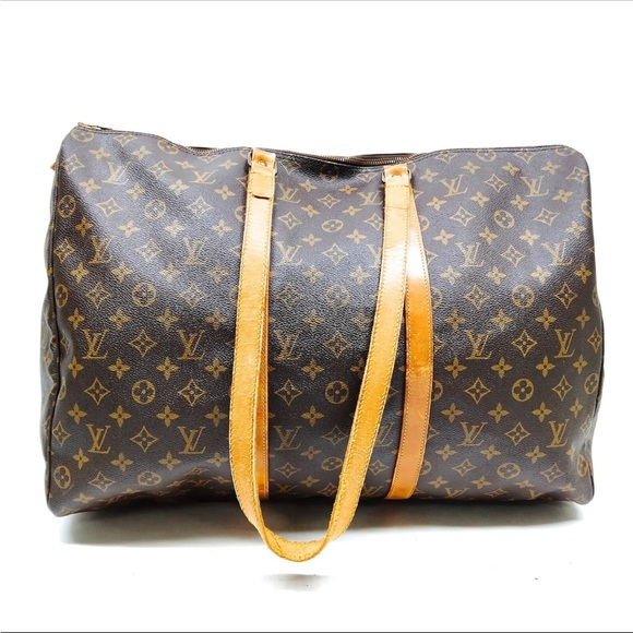 Louis Vuitton Handbags - RARE Louis Vuitton Flanerie 50 Brown Monogram Duffel with Shoulder Strap